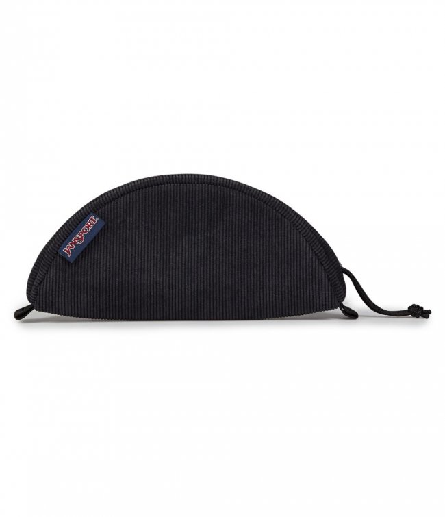 Jansport Luna Large Pouch - Black Corduroy Jansport Luna Large Pouch - Black Corduroy