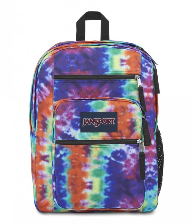 Jansport Big Student - Red/Multi Hippie Days