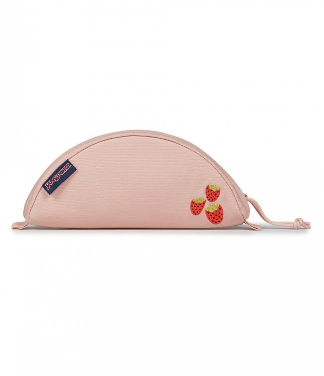 Jansport Luna Large Pouch - Strawberry Embroidery Jansport Luna Large Pouch - Strawberry Embroidery